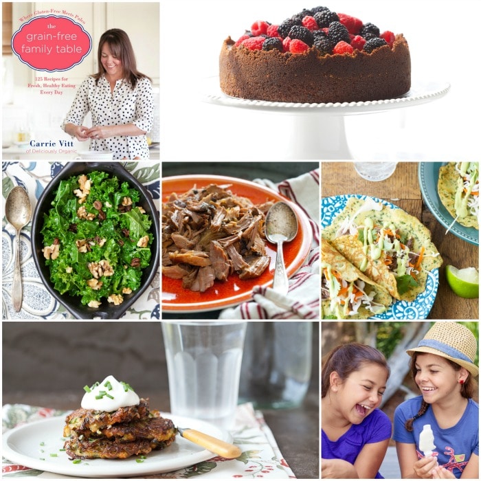 The Grain-Free Family Table Cookbook by Carrie Vitt #grainfree #paleo