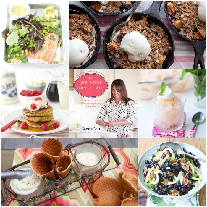 Grain Free Family Table Collage