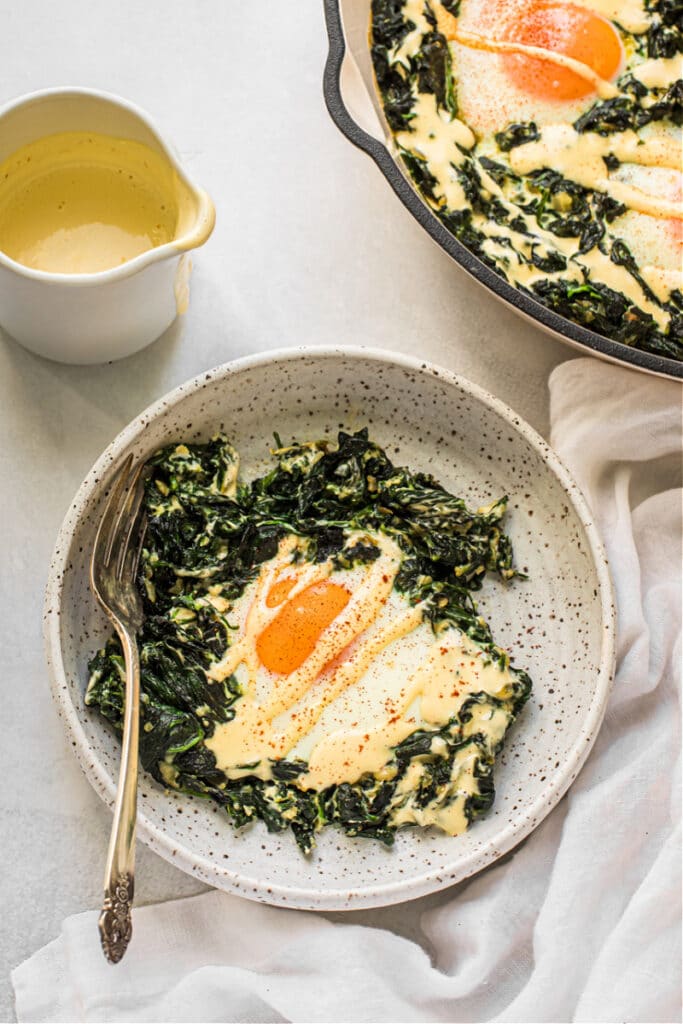 Eggs Florentine (Grain-Free) 