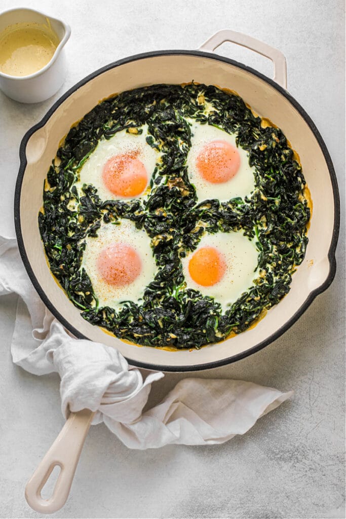 Eggs Florentine (Grain-Free) 