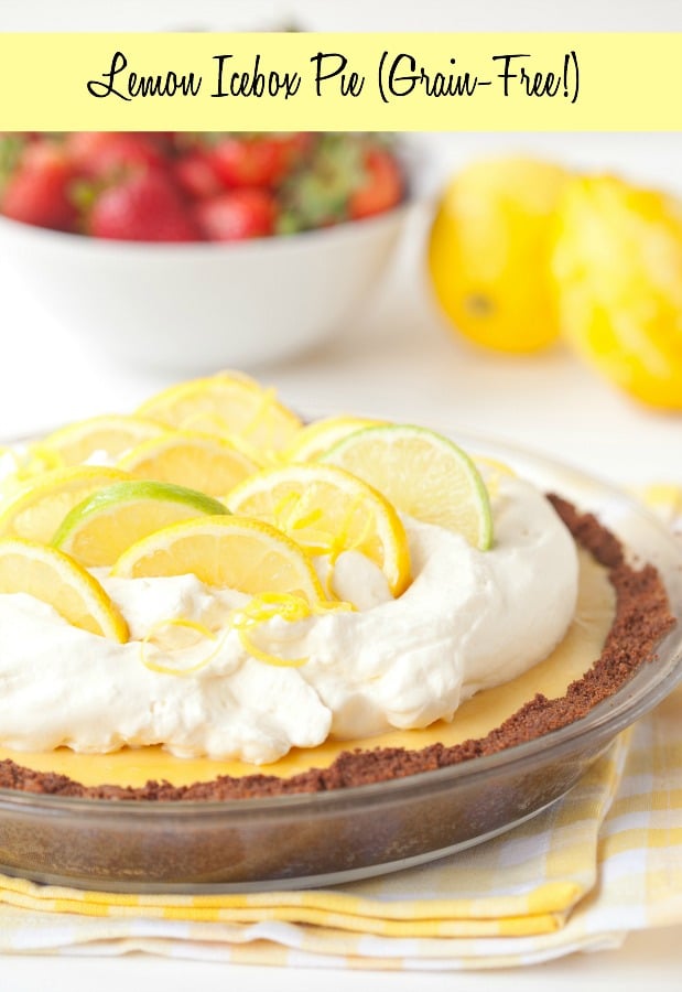 Lemon Icebox Pie really packs in the flavor for a simple southern staple. The filling has just four ingredients and bursts with the freshness of lemons while sitting atop a delicious graham cracker crust.