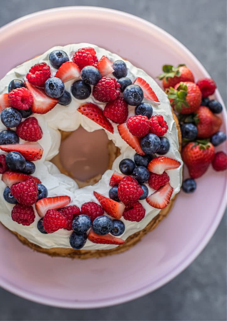 Angel Food Cake (Grain-Free, Paleo)