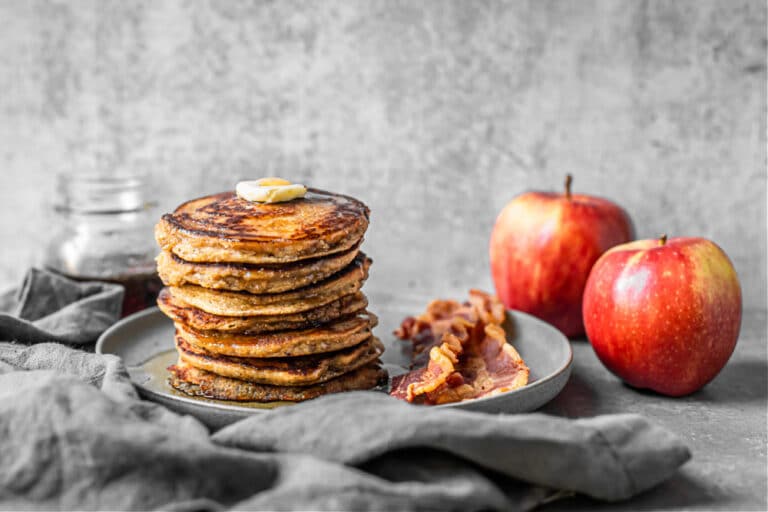 Apple Cider Pancakes (GrainFree) Deliciously Organic Carrie Korem