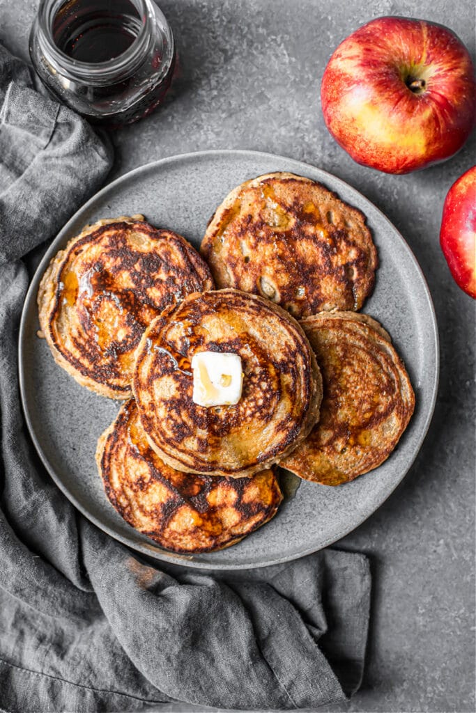 Apple Cider Pancakes (Grain-Free)