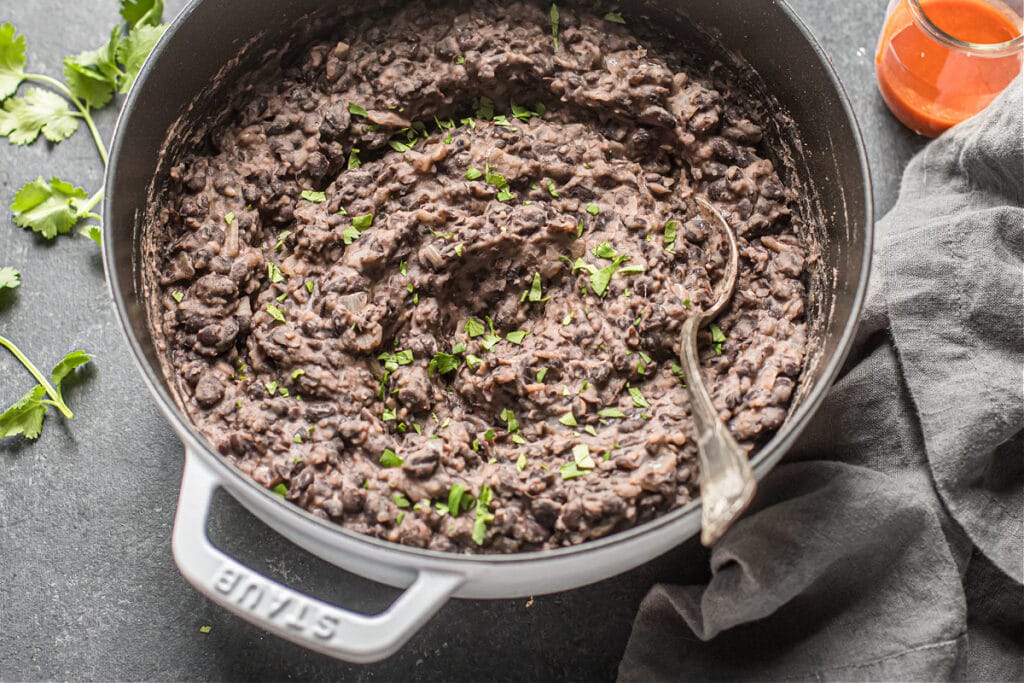 Refried Black Beans