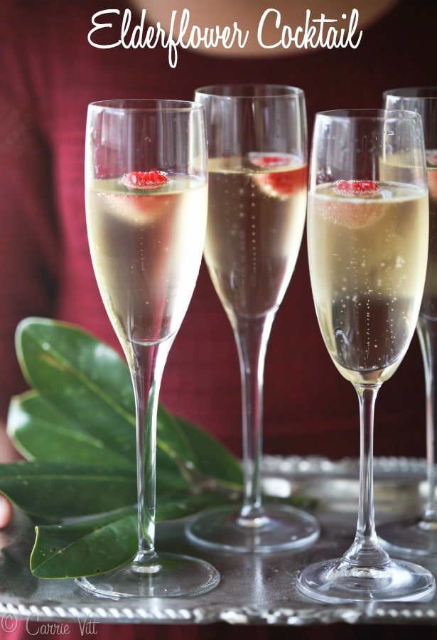 A festive drink offers an enjoyable addition to any holiday menu. Elderflower liquor and Champagne combine easily to make a delightful Elderflower Cocktail.