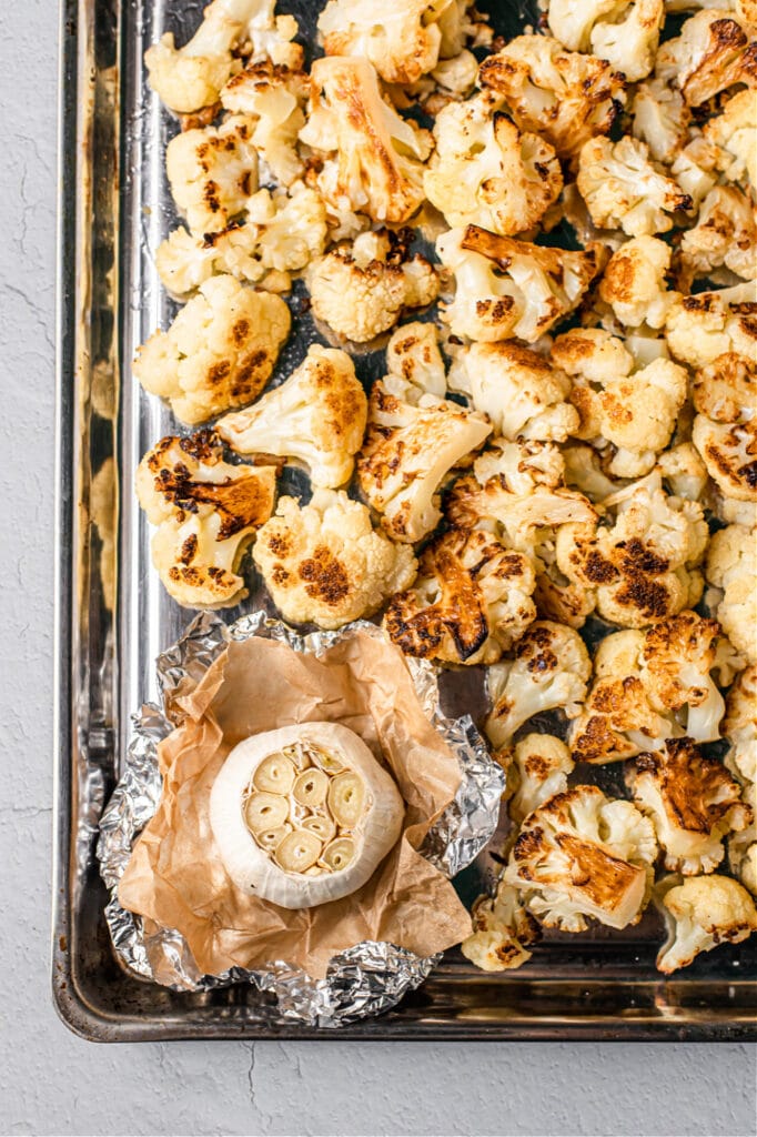 Roasted Cauliflower and Garlic Soup