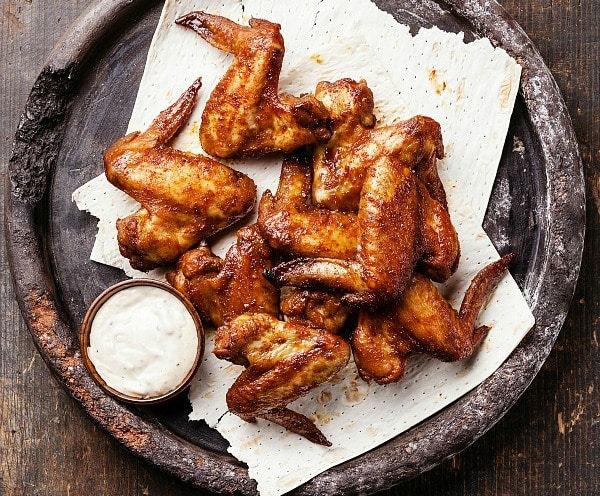 Roasted Chicken Wings Paleo Grain Free