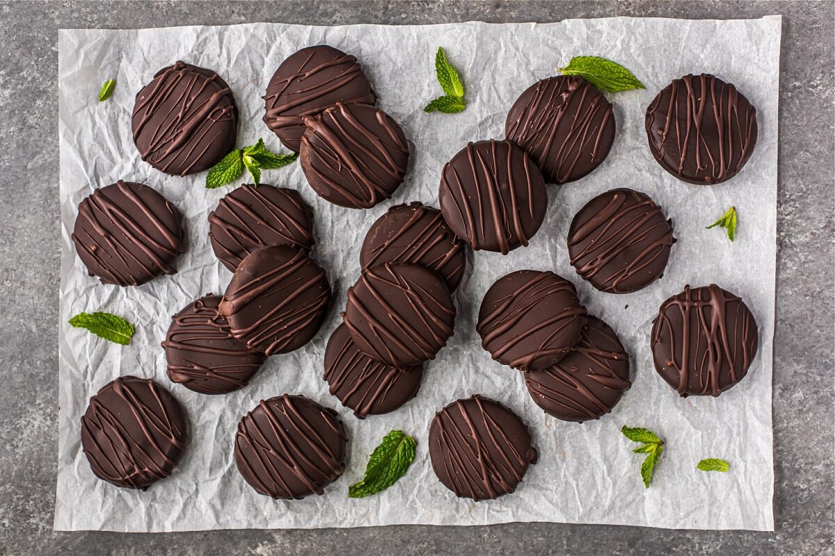 Homemade Thin Mints (GrainFree, Paleo) Deliciously Organic