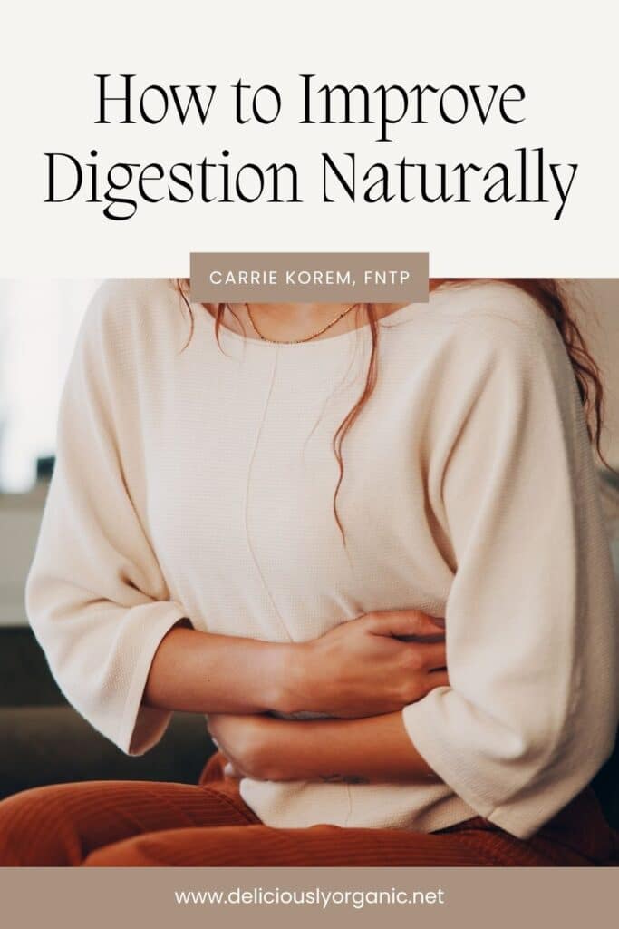 How to Improve Digestion Naturally