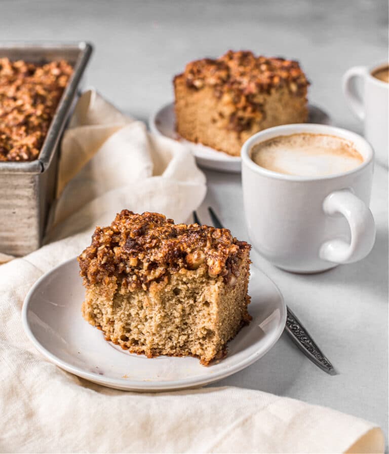 Coffee Cake (Gluten Free, Grain Free) Deliciously Organic