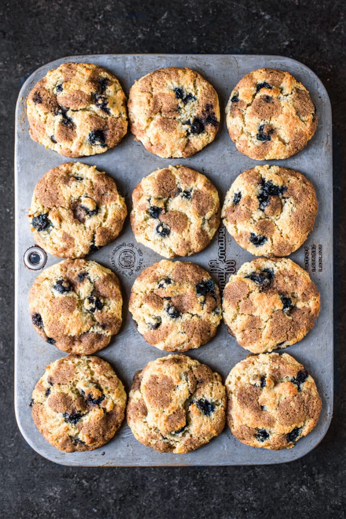 Blueberry Streusel Muffin Recipe (Grain-Free)