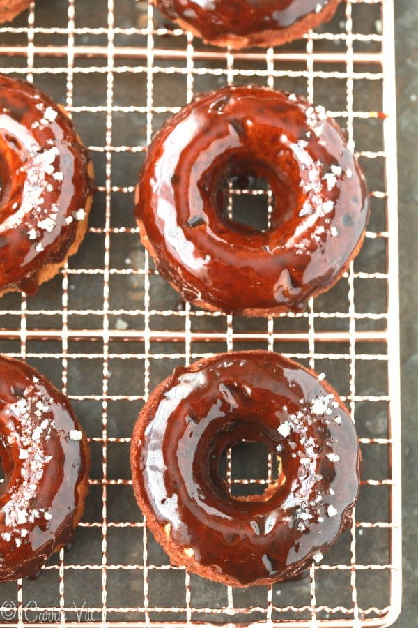 Pumpkin Spice Donuts With Salted Caramel Grain Free