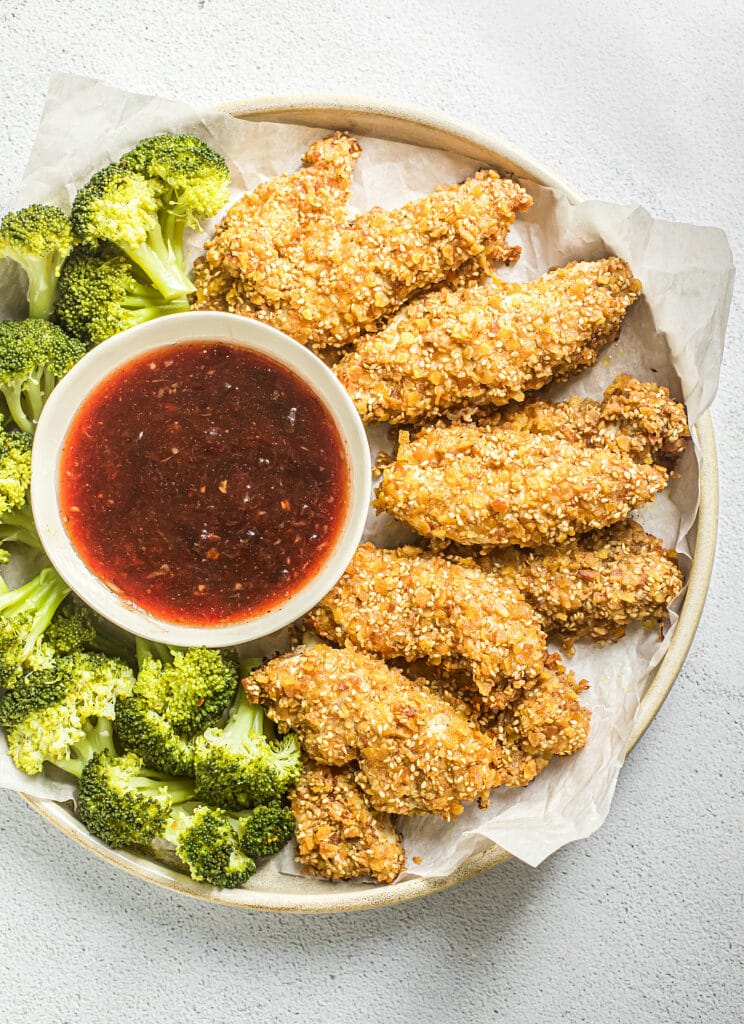 Sesame Chicken with Plum Sauce (Grain-Free)