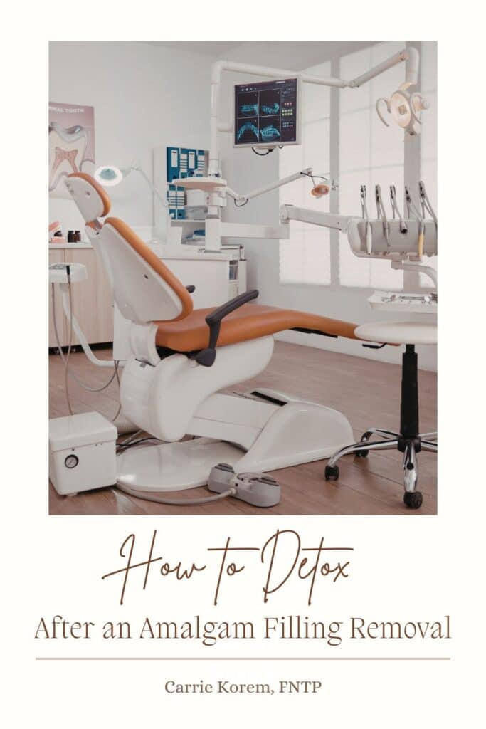 How to Detox After an Amalgam Filling Removal