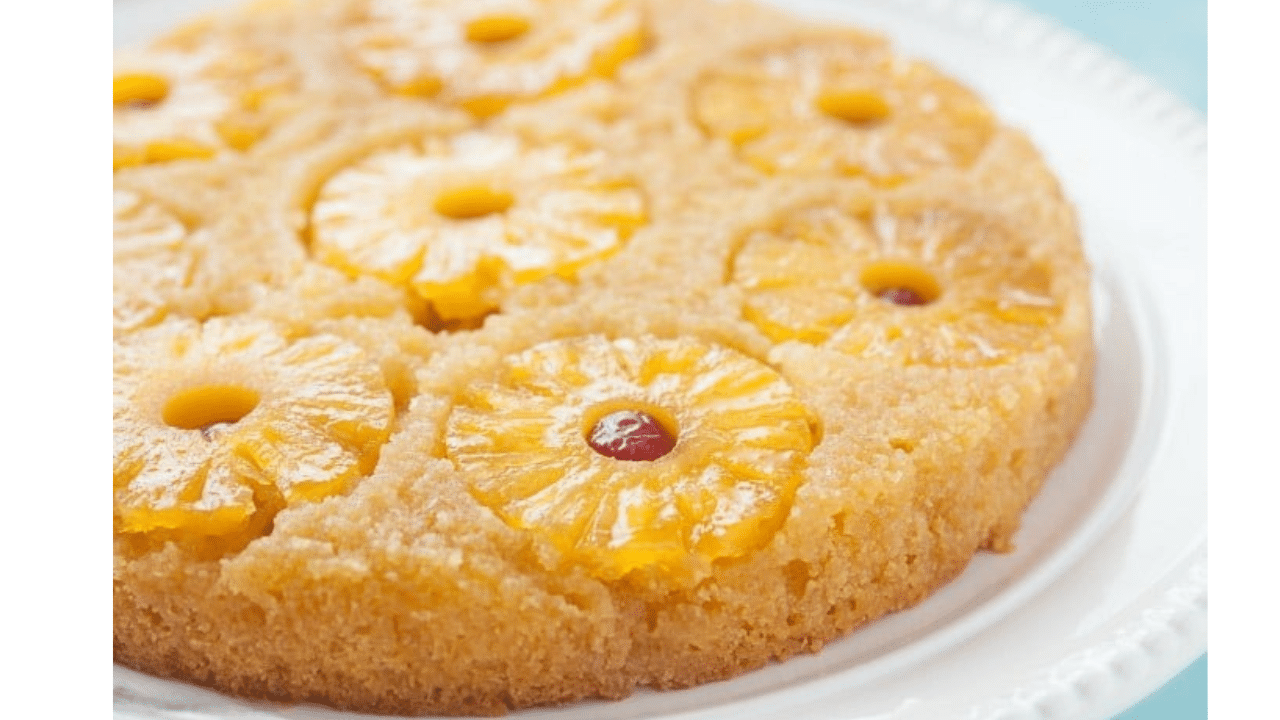 Pineapple Upside Down Cake (Gluten-Free)