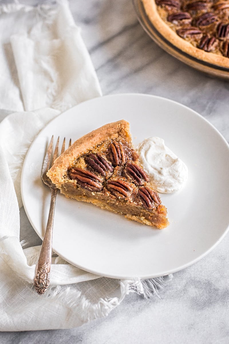 Gluten-Free Pecan Pie without Corn Syrup