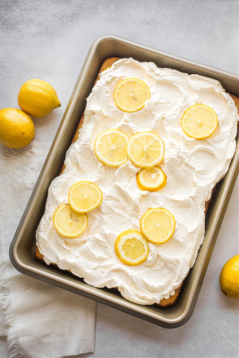 BEST Vegan Lemon Cake- No Eggs, Milk, Or Butter!