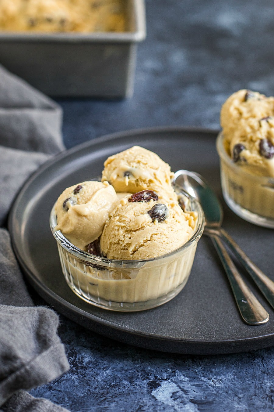 Rum Raisin Ice Cream (Grain-Free, Dairy-Free) - Deliciously Organic