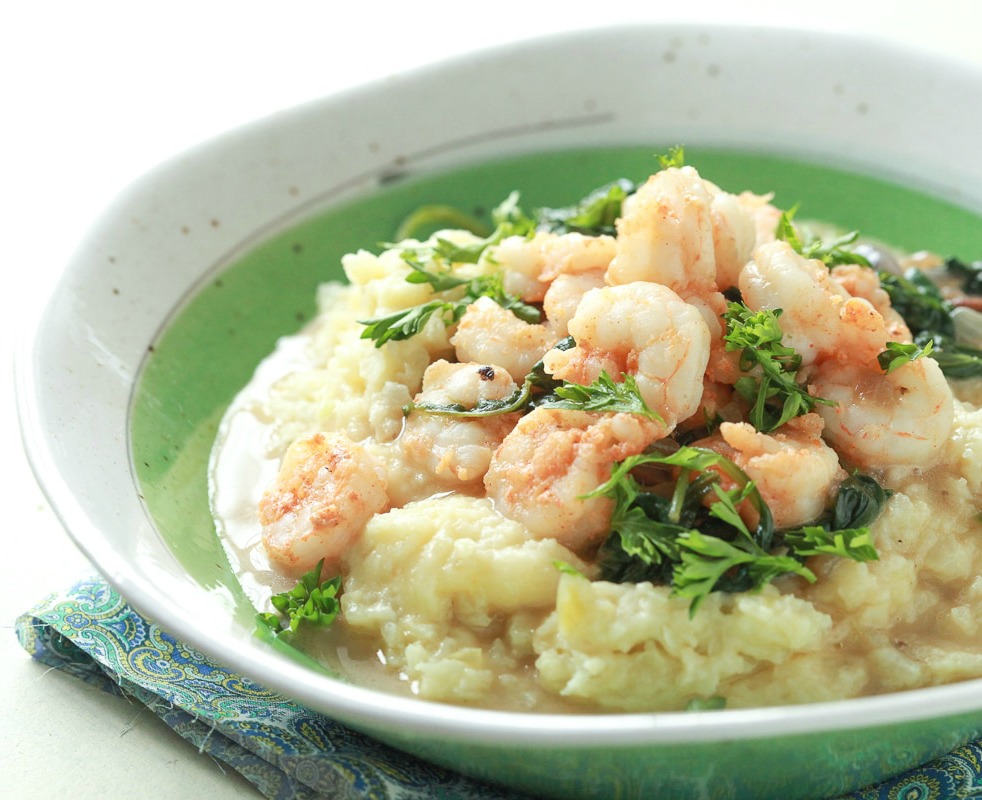 Shrimp And Grits Recipe Paleo Grain Free Deliciously Organic