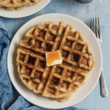 Waffles with Sausage (Grain-Free, Gluten-Free) - Deliciously Organic