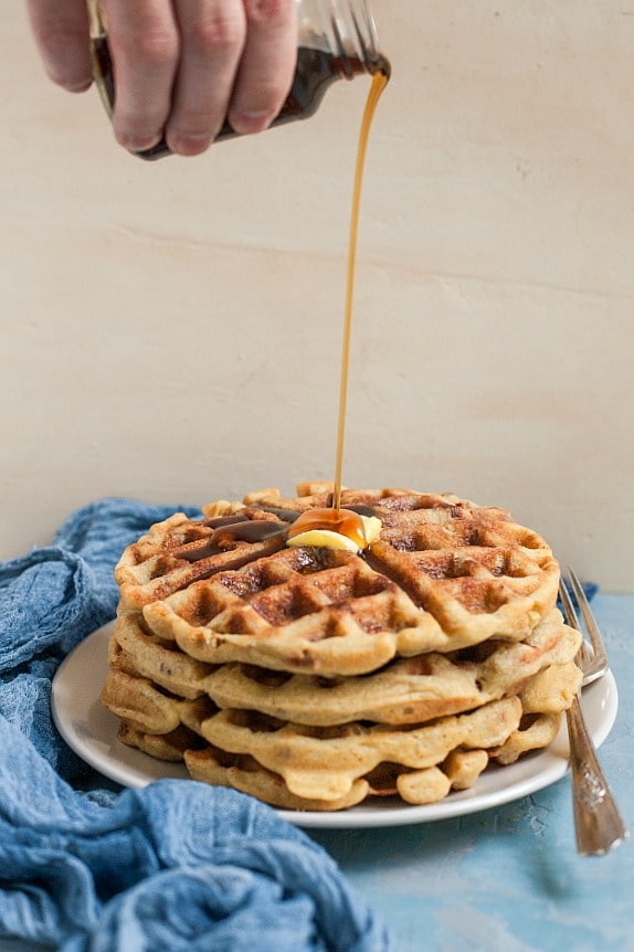Waffles with Sausage (Grain-Free, Gluten-Free)