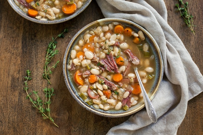 White Bean and Ham Soup Recipe 