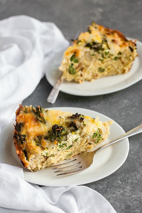 Bacon, Potato and Broccoli Frittata (Grain-Free) - Deliciously Organic ...