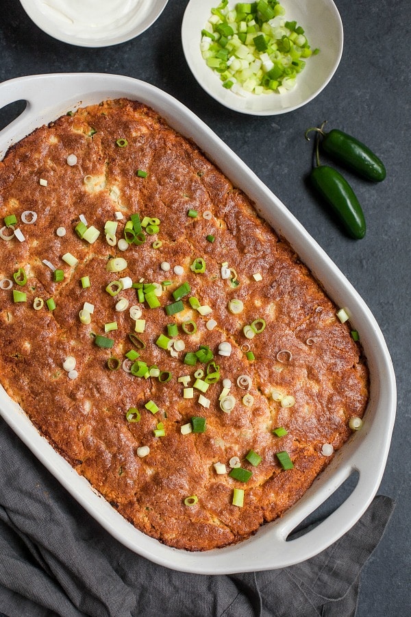 Chili Cornbread Pie (Paleo, Grain-Free)