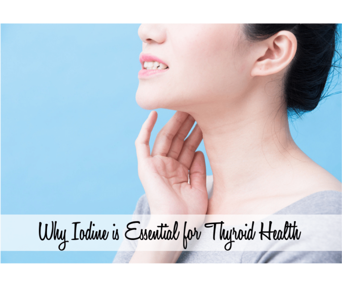 iodine for thyroid health