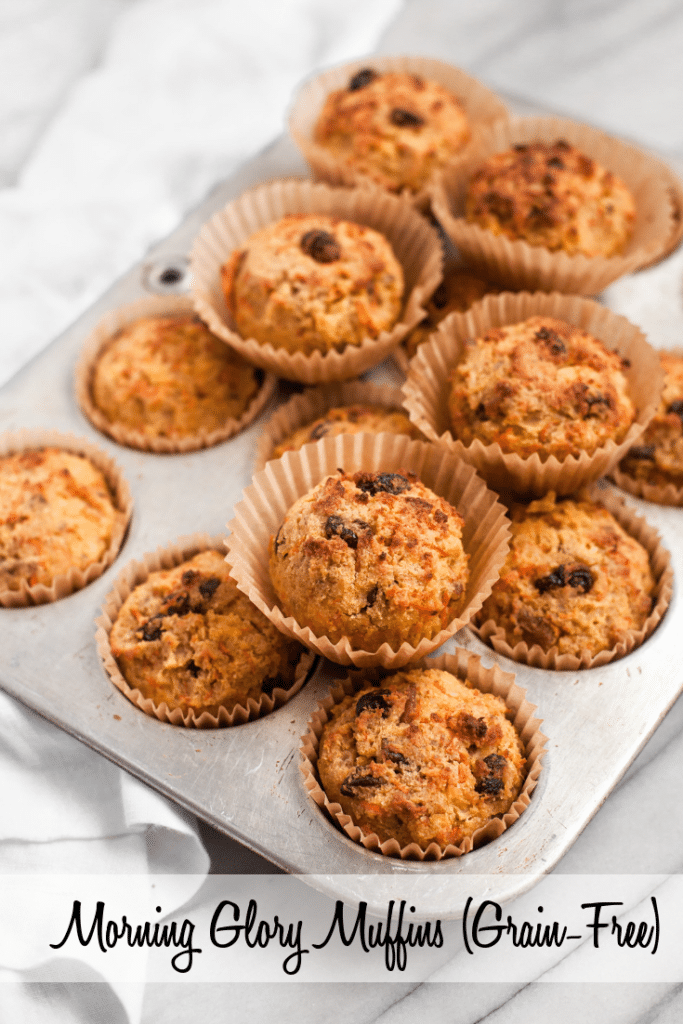Morning Glory Muffins (Grain-Free, Paleo)