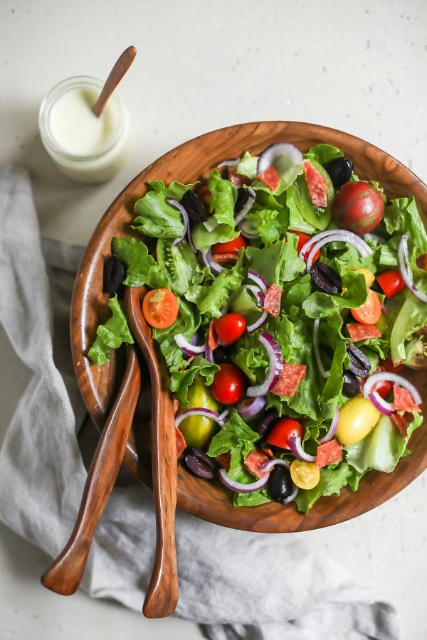 DIY Homemade Olive Garden Salad Dressing - Raising Generation Nourished