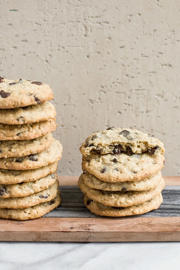 Fermented Sourdough Chocolate Chip Cookies