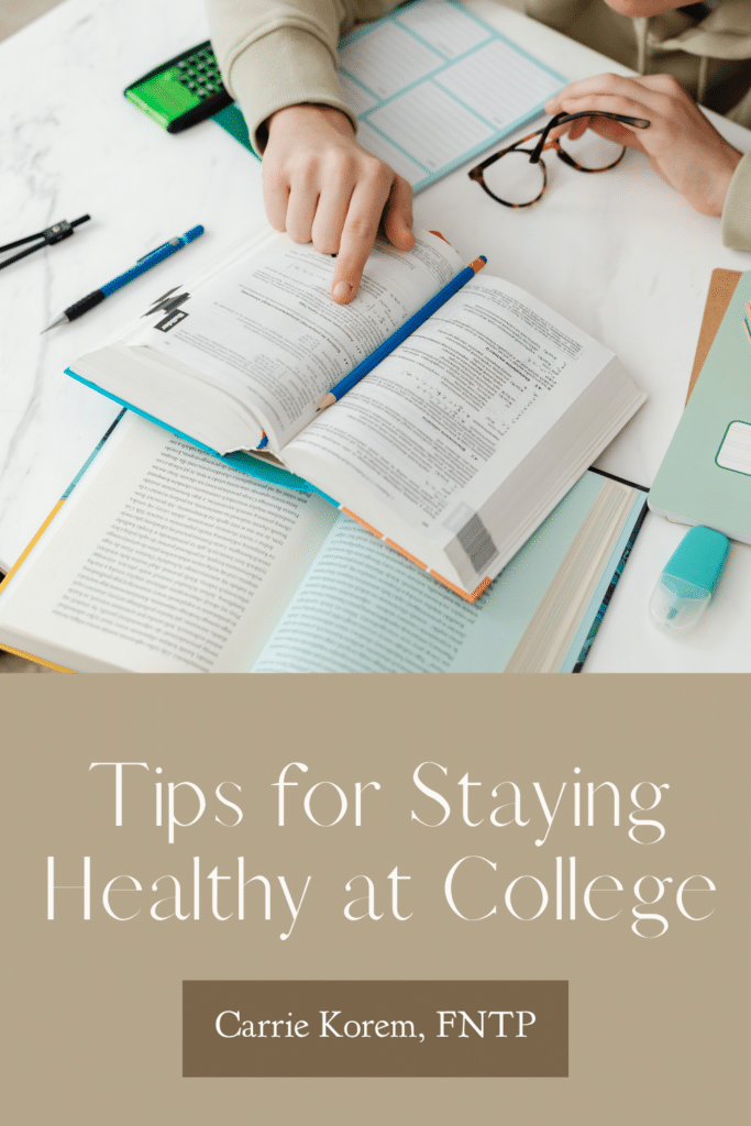 Tips for Staying Healthy at College
