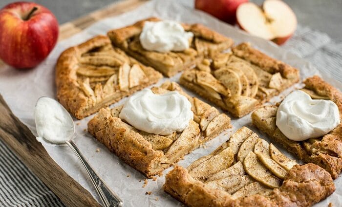 Salted Butter Apple Galette Grain-Free