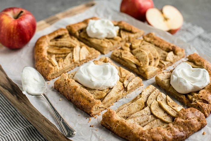 Salted Butter Apple Galette Grain-Free