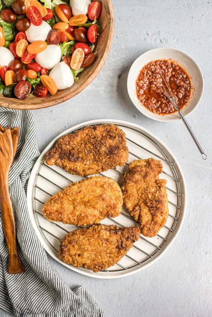 Chicken Parmesan Salad (Grain-Free)