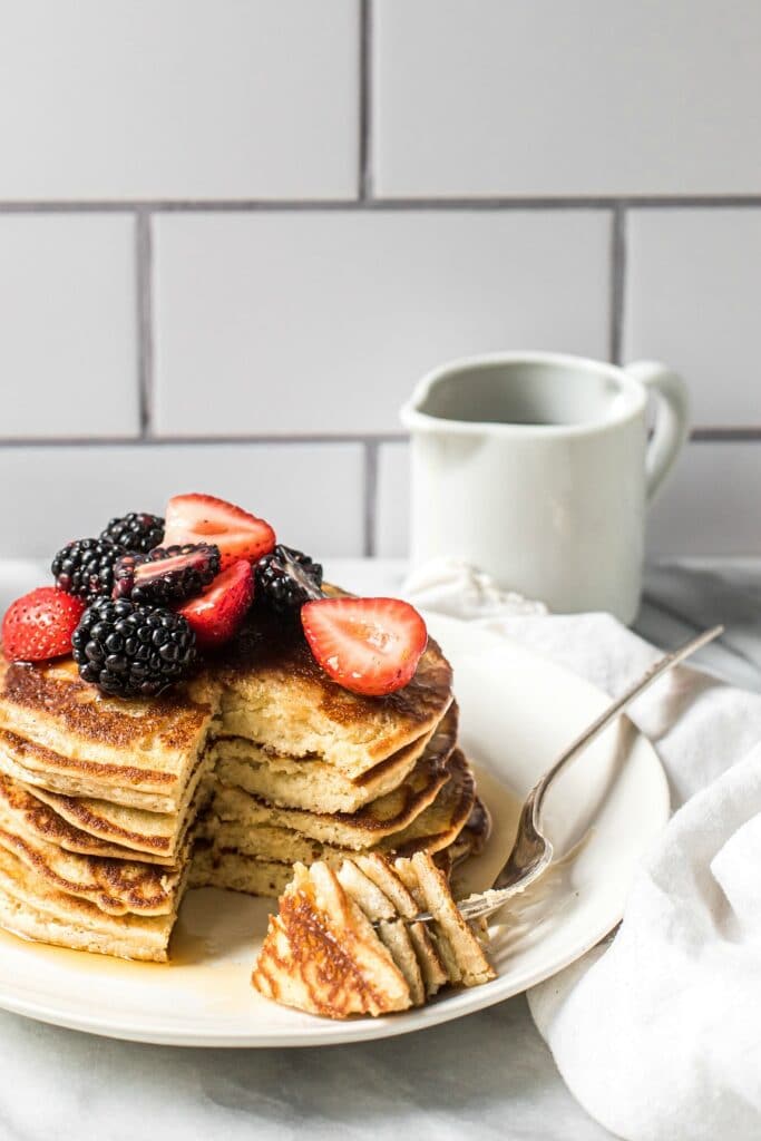 Easy Blender Pancakes (Grain-Free)