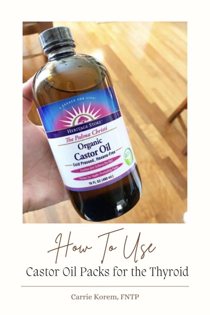 How to Use Castor Oil Packs for the Thyroid