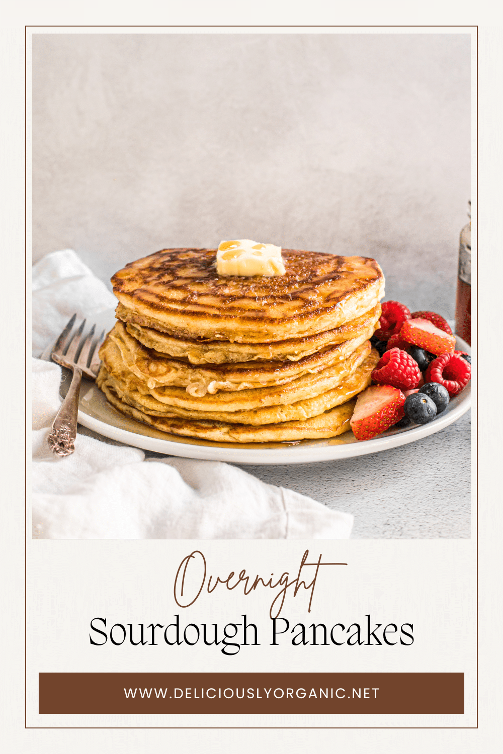 Overnight Sourdough Pancakes