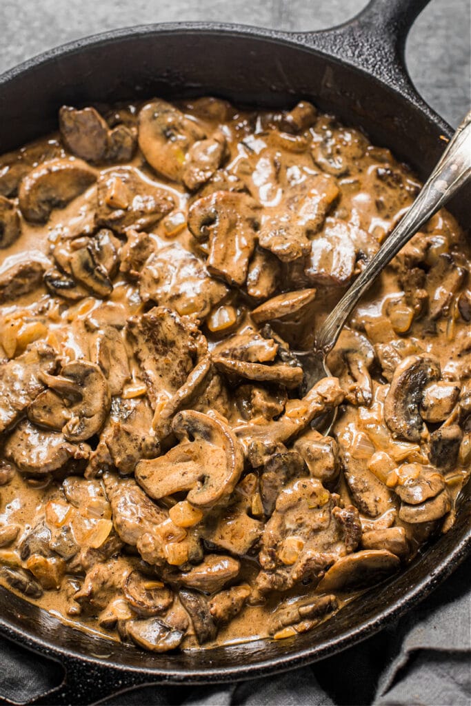 Homemade Beef Stroganoff (Grain-Free)