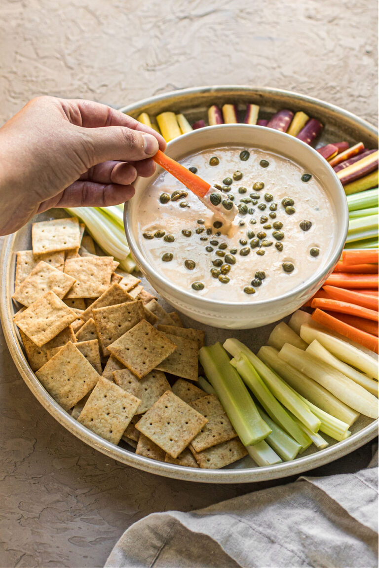 Quick and Easy Tuna Dip Recipe Deliciously Organic Carrie Korem, FNTP