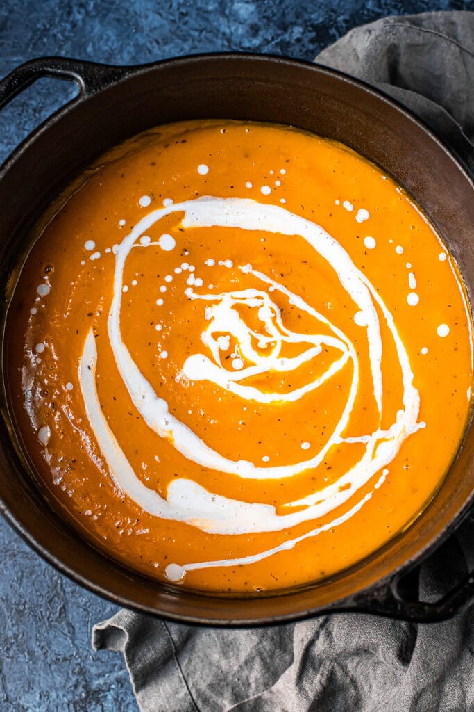 Butternut Squash Soup with Coconut Milk Recipe