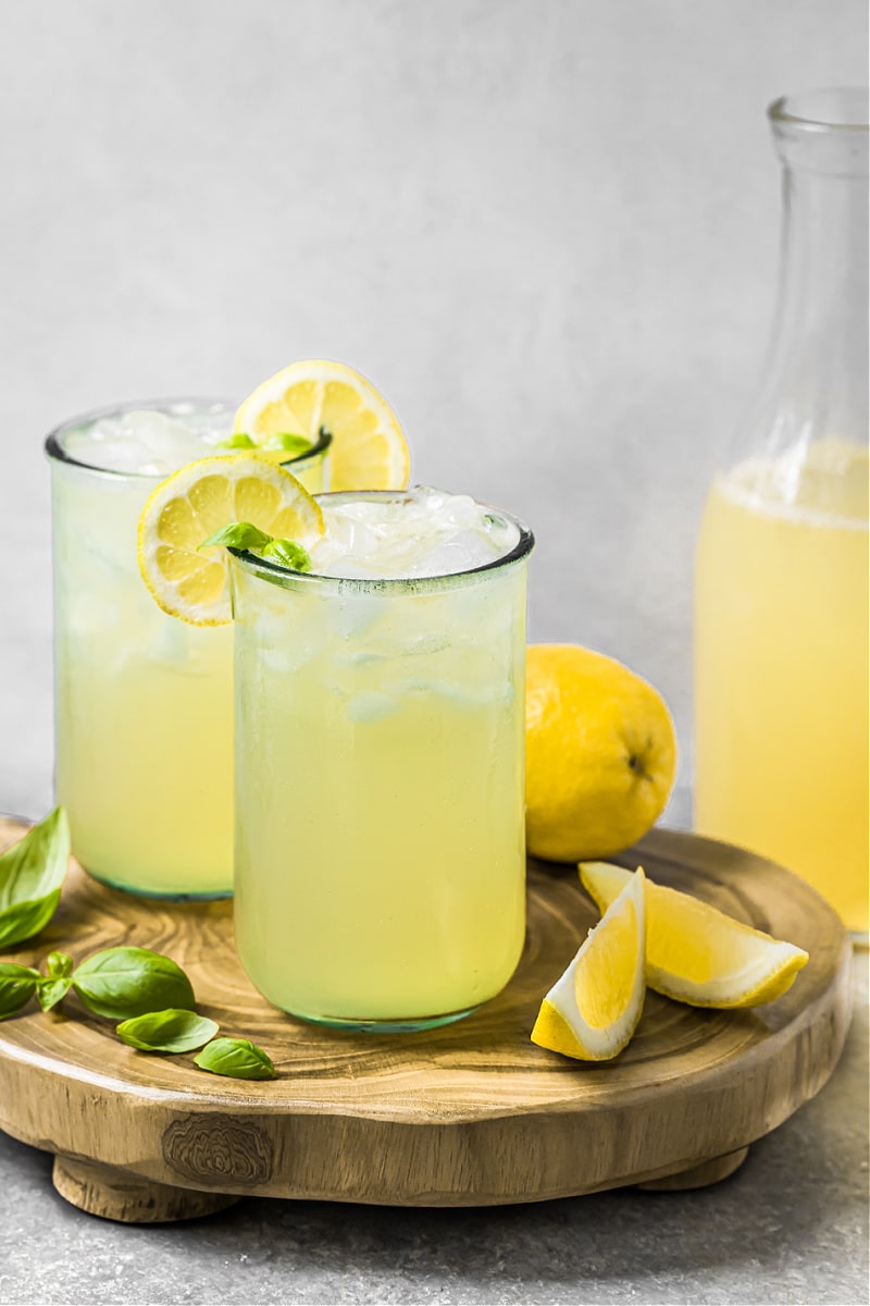 Basil Lemonade Recipe Deliciously Organic