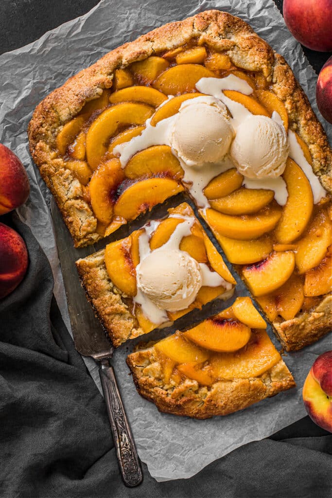 Peach Galette (Grain-Free, Gluten-Free)