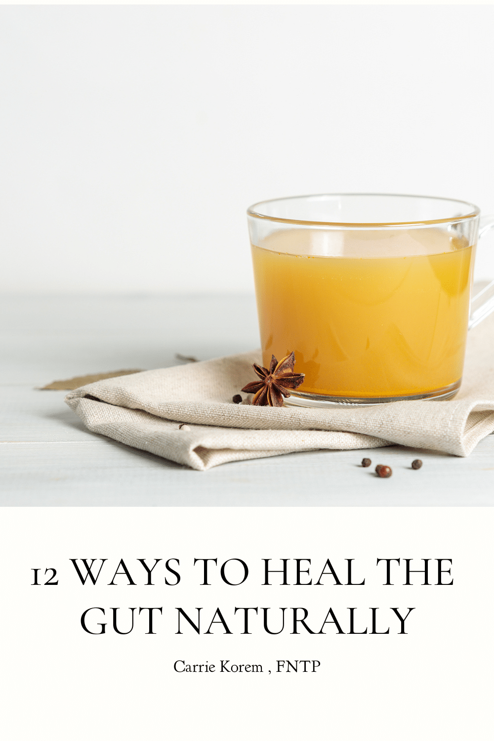 12 Ways to Heal the Gut Naturally