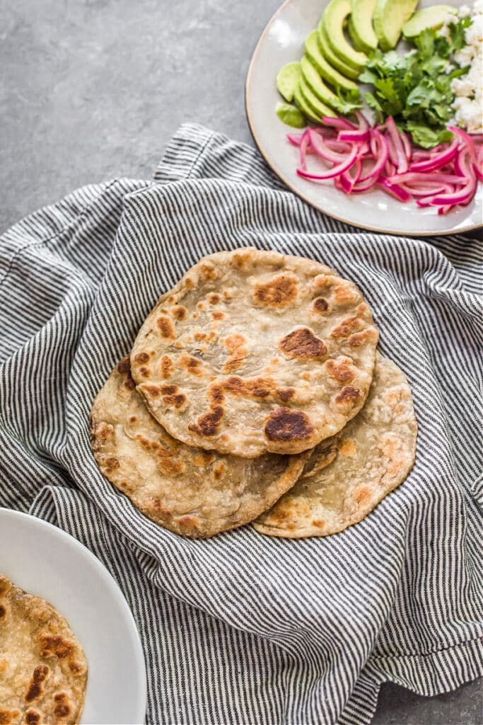 Fermented Sourdough Tortillas