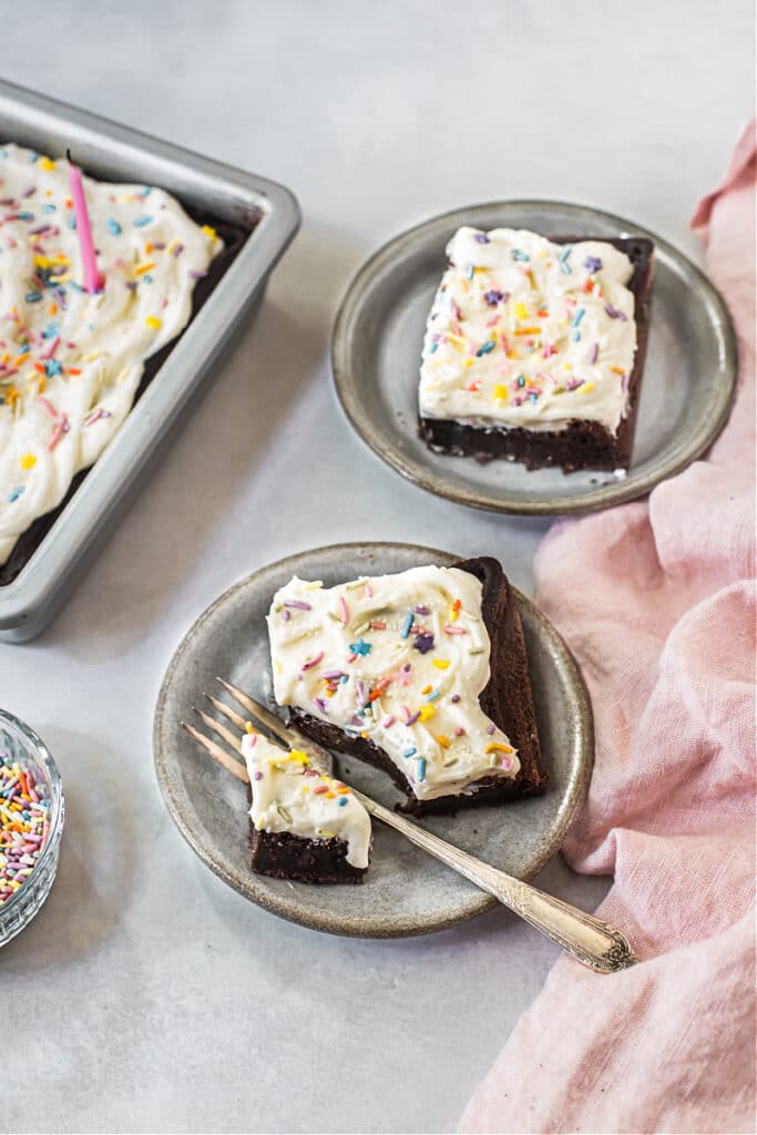 Fermented Sourdough Chocolate Cake