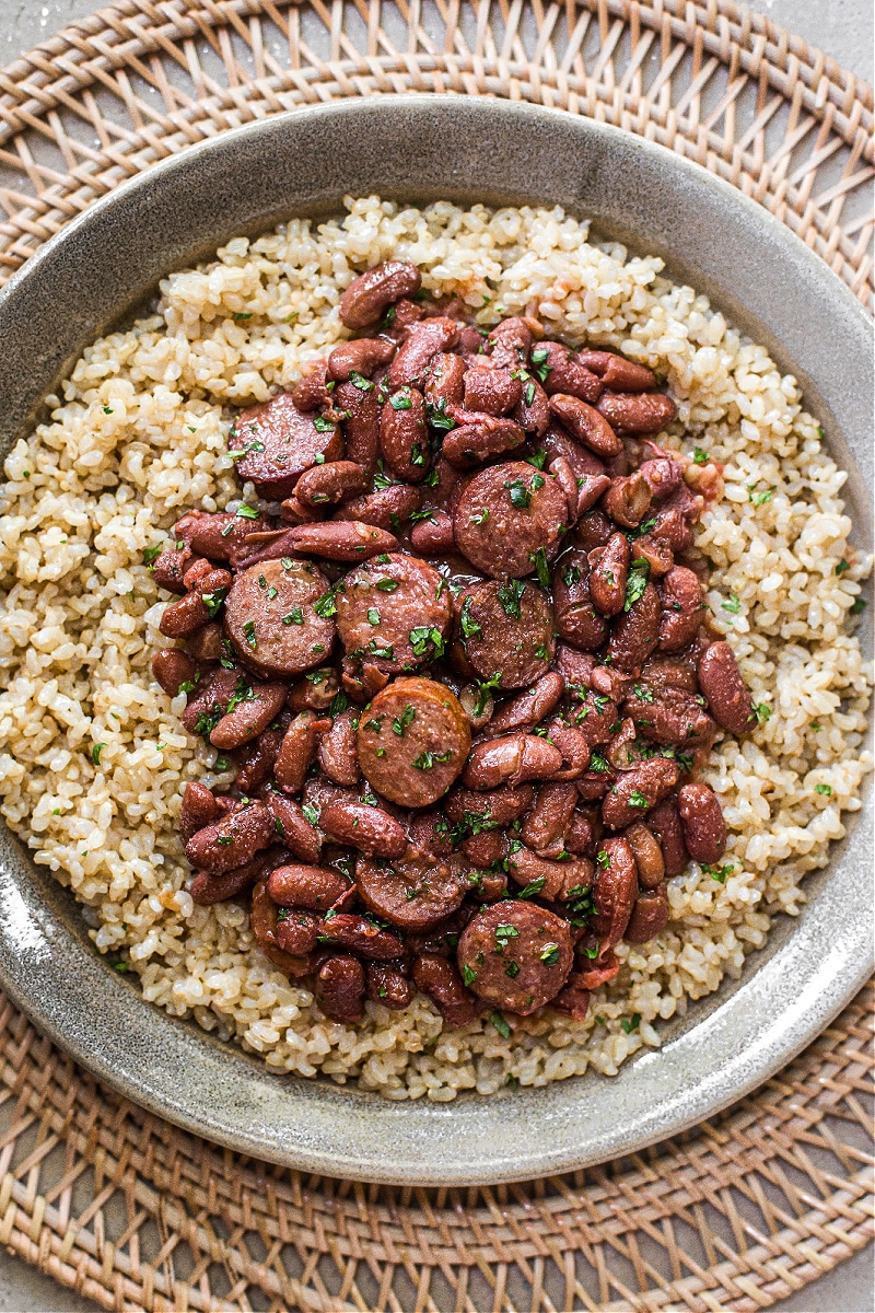 Slow Cooker Red Beans and Rice