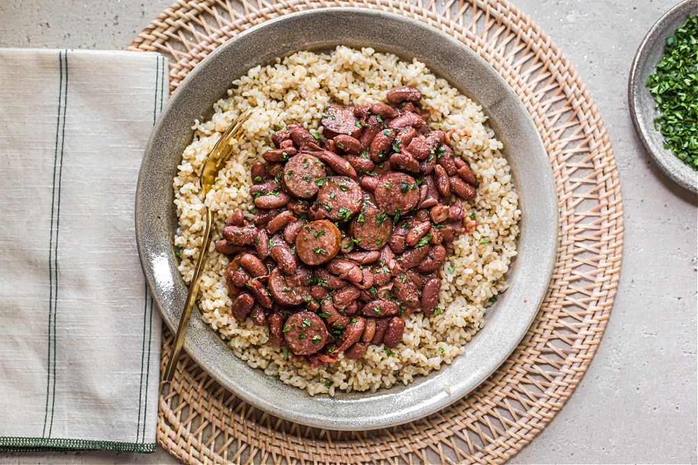 Slow Cooker Red Beans and Rice 